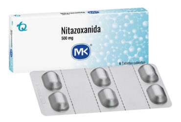 NITAZOXANIDA 500 MG 6 TBS MK