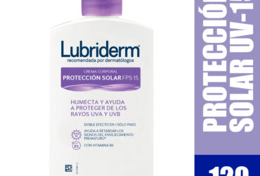 LUBRIDERM LOCION U.V.15 120 ML