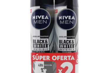 2 DTE NIVEA SPR.BLA.WH.H.150ML.SUP.DTO.