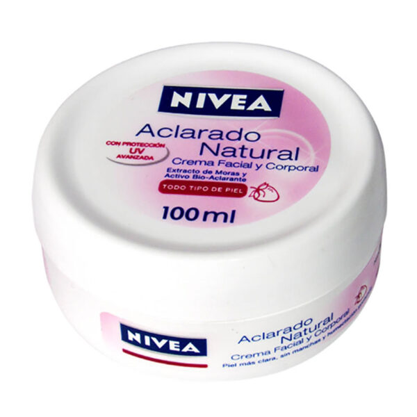 CREMA NIVEA BODY ACLARADOR NATURAL 100ML