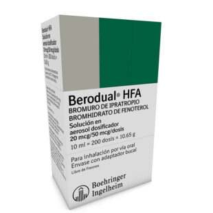 BERODUAL HFA AEROSO.10ML(P)30000(SC)(SF)