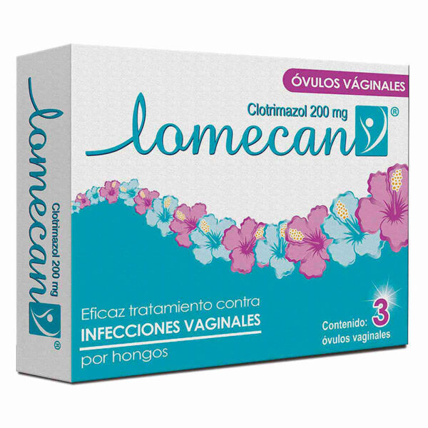 LOMECAN CLOTRIMAZOL 200MG 3 OVU.VAG.(SF)