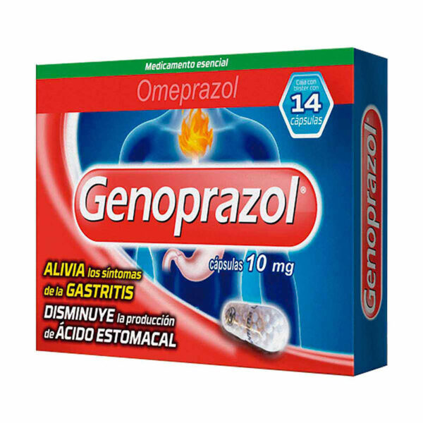 GENOPRAZOL 10 MG 14 CAPSULAS(SF)(P)6782