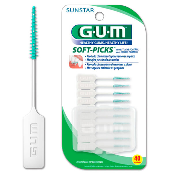CEPILLO INTER. GUM SOFT PICK 40 UND