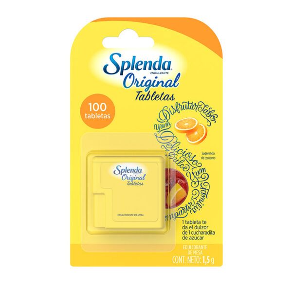 SPLENDA 100 TABLETAS