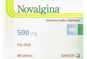 NOVALGINA 500 MG 50 TBS