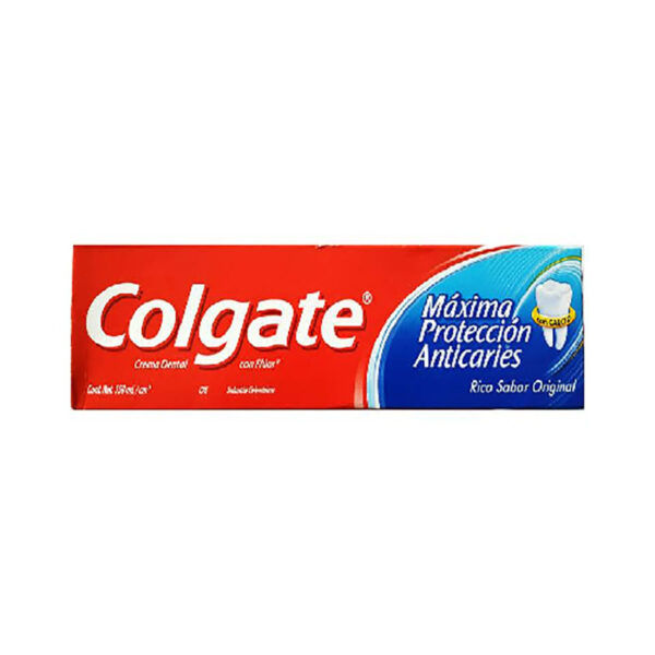 CRE.COLGATE MENTA ANTICARIES 150 ML