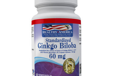 GINKGO BILOBA HEALTHY 60 MG 60 SOFTGELS