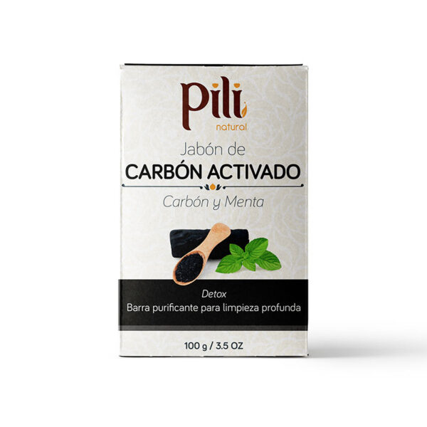 JABON PILI CARBON ACTIVO 100 GR