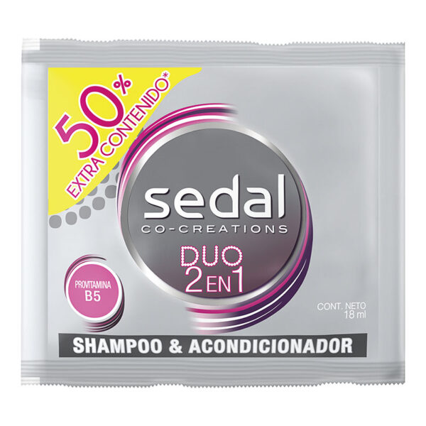 CHA.SEDAL DUO 2 EN1 20 SBS 18ML 50% EXCO