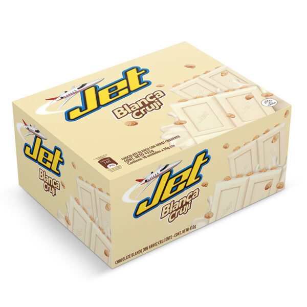 CHOCOLATINA JET BLANCA 18 UND 120024