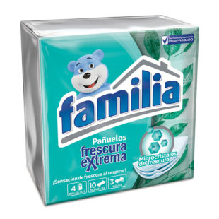 PANUELOS FAMILIA BOLSILLO MENTOL 4 UDS