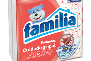 PANUELOS FAMILIA CUIDADO GRIPAL 4 UND