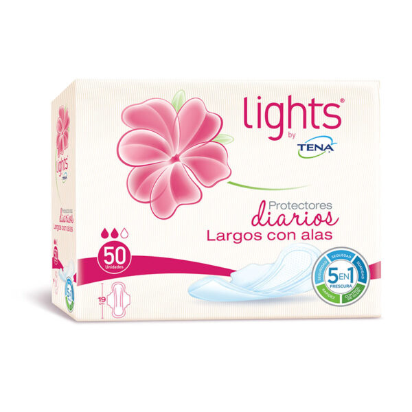 PROT.TENA LARGO ALAS DISCREET 50UND