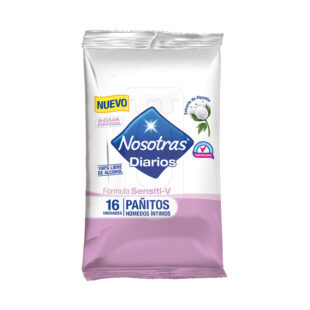PAN.NOSOTRAS HUMED.INTIMOS SENS.-V 16UDS