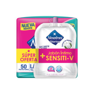 PROT.NOSOTRAS LARGOS 50 UD+JAB.72ML S.O