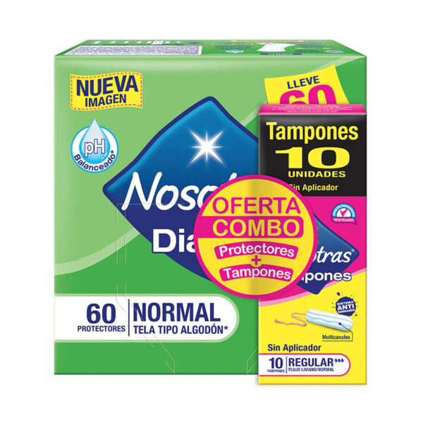 PROT.NOSOTRAS NORM.60UDS+TAMP.DIG.10UDS
