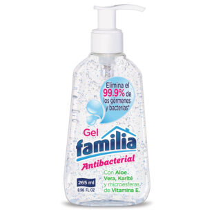 GEL ANTIBACTERIAL FAMILIA 265 ML