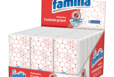PANUELOS FAMILIA CUI.GRIPAL BANDEJ 18UND