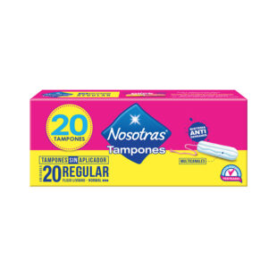 TAMPON NOSOTRAS DIGITAL REGULAR 20 UND