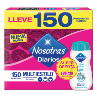 PROT.NOSOTRAS DIAR.MUL.150UD+J.INT.130ML