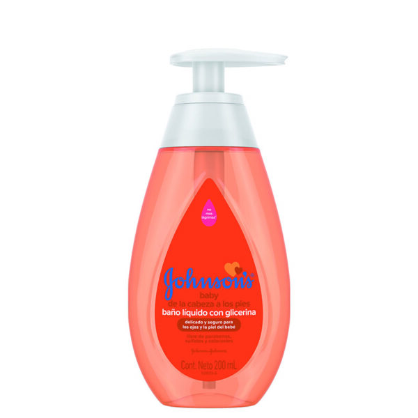 BANO JJ BABY DE LOS PIES A CABEZA 200 ML
