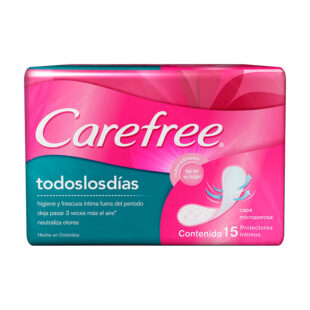PROT.CAREFREE TODOS LOS DIAS 15 UND