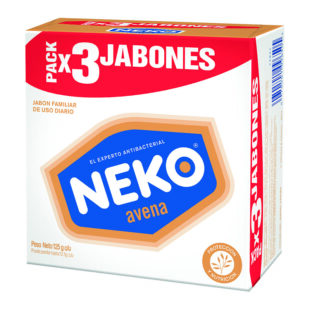 3 JABON NEKO AVENA 125 GR