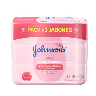 3 JABON JJ BABY HUMECTANTE 125 GR