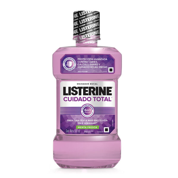 LISTERINE CUIDADO TOTAL 500 ML