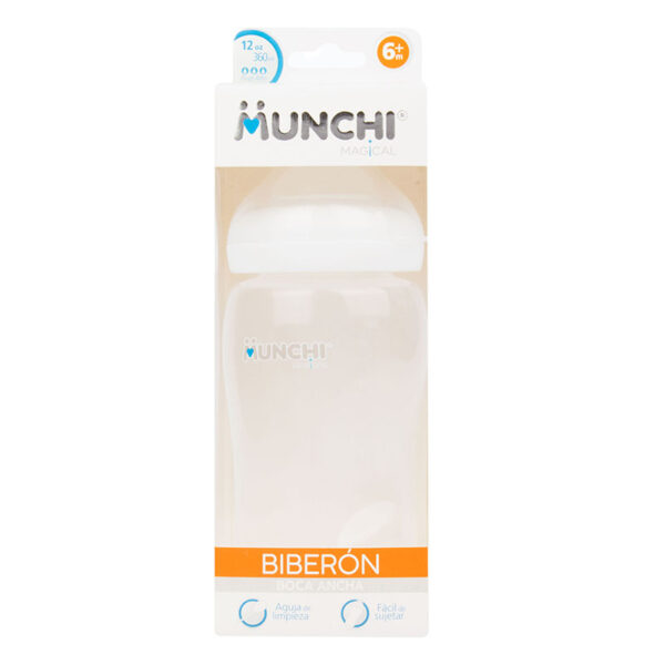 BIBERON MUNCHI MAGI.B.ANCHA F.ALTO 12 OZ