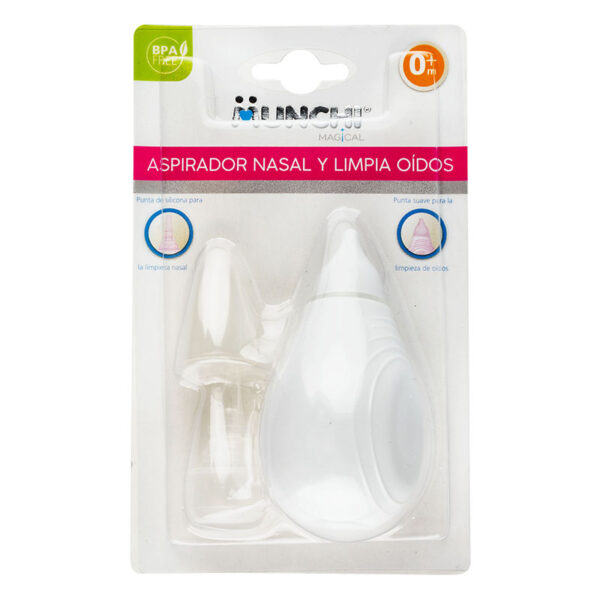 ASPIRADOR NASAL Y LIMPIA OIDOS MUNCHI