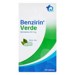 BENZIRIN VERDE 100 PASTILLAS