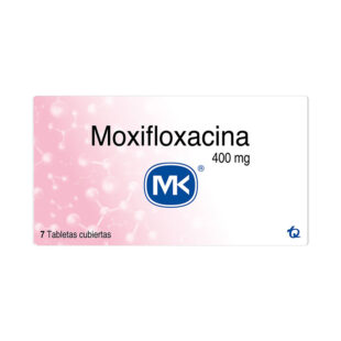 MOXIFLOXACINA 400 MG 7 TBS MK(A)