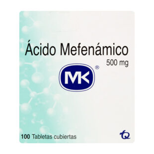 ACIDO MEFENAMICO 500 MG 100 TABLETAS MK