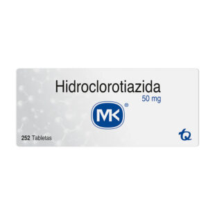HIDROCLOROTIAZIDA 50 MG 252 TABLETAS MK