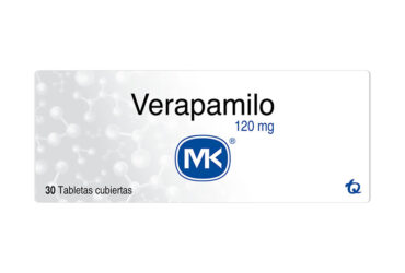 VERAPAMILO 120 MG 30 TABLETAS MK(P)9252