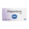 RISPERIDONA 1 MG 20 TABLETAS MK (P)9045