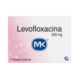 LEVOFLOXACINO 500 MG 7 TABLETAS MK