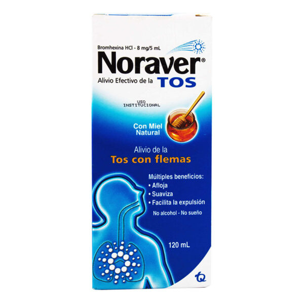NORAVER TOS MIEL ADULTO JARABE 120 ML