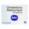 CLINDAM.100MG+KETOCON.400 MG 7 OVULOS MK