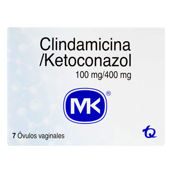 CLINDAM.100MG+KETOCON.400 MG 7 OVULOS MK