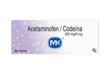 ACETAMINOFEN+CODEINA 325/8MG 20 TBS MK
