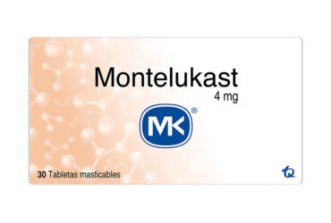 MONTELUKAST 4 MG 30 TABLETAS MK