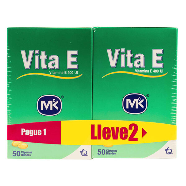 VITAMINA E 400 U.I.50 CAPS MK PG1.LL2