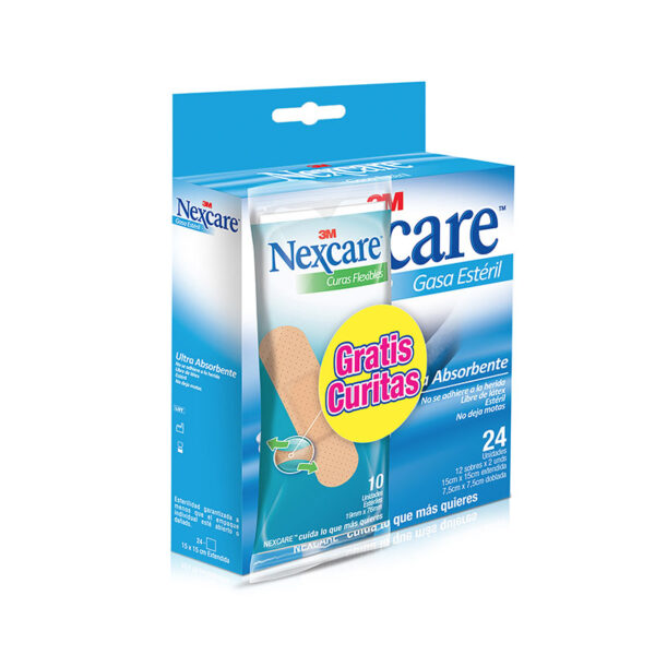 GASA ESTERIL(12X2) 24 U GRATIS CURAS 10