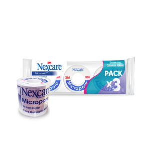 MICROPORE PIEL 48X5 DISPEN.PACK 3 UND 3M
