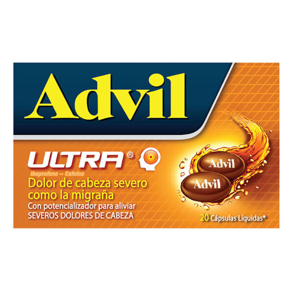 ADVIL ULTRA 20 CAPSULAS