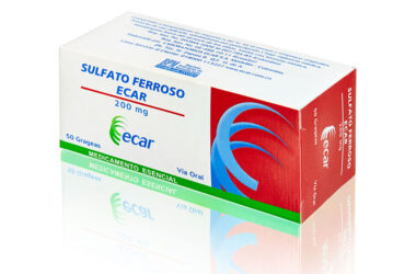 SULFATO FERROSO 200 MG 50 GRAGEAS EC