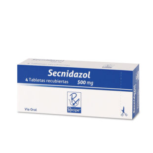 SECNIDAZOL 500 MG 4 TABLETAS RC